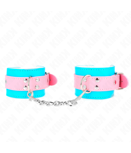 KINK - GRAZIOSI POGGIPOLSI BLU/ROSA REGOLABILI 16-28 CM X 5 CM