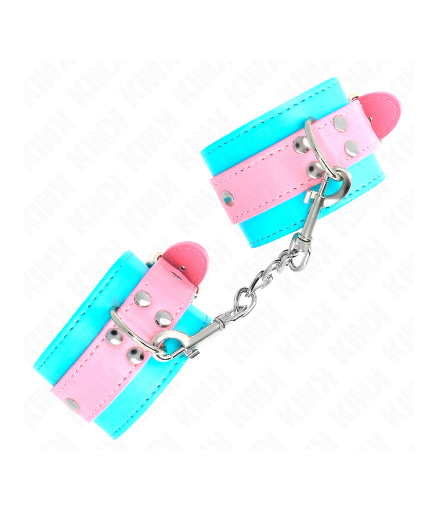 KINK - GRAZIOSI POGGIPOLSI BLU/ROSA REGOLABILI 16-28 CM X 5 CM