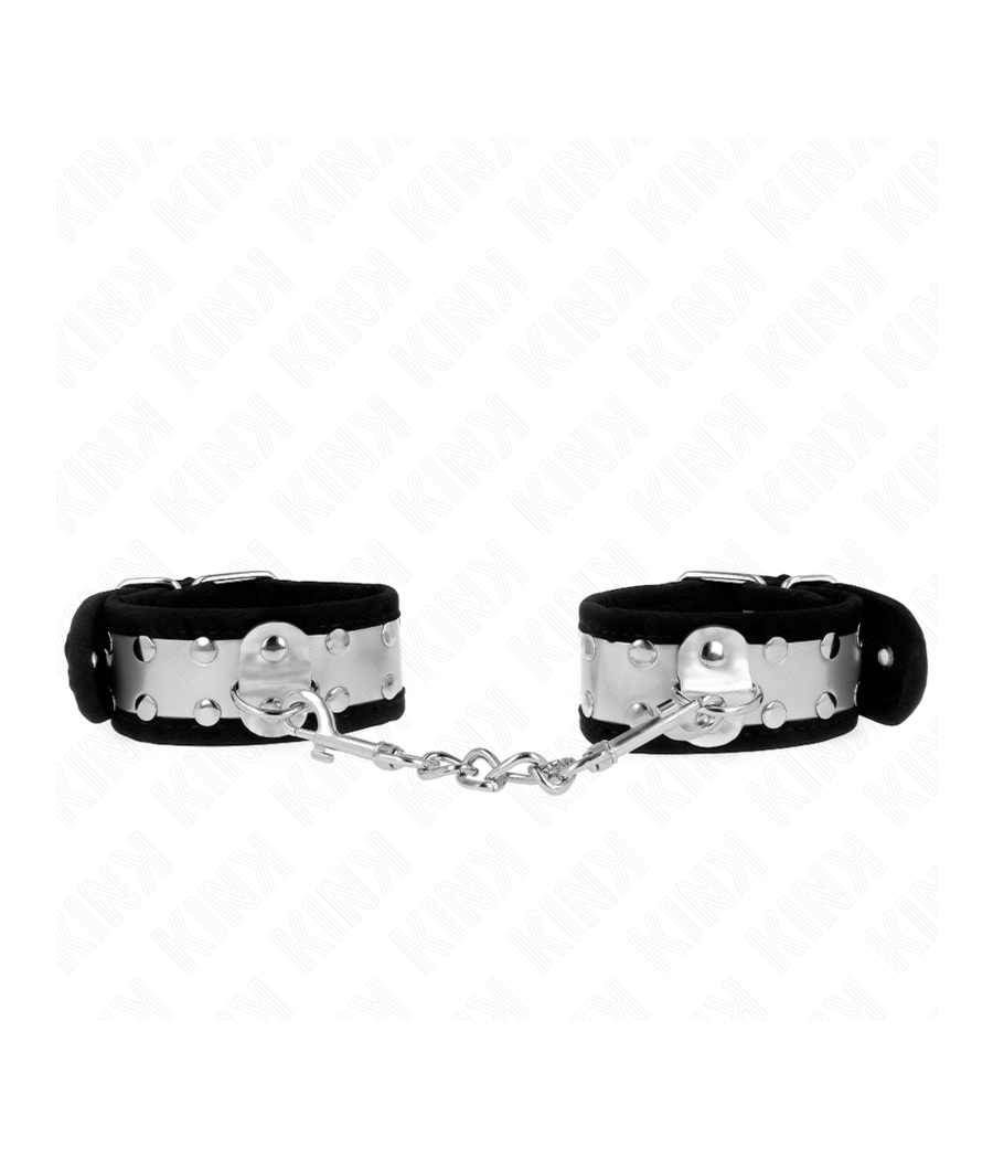 KINK - RESISTENZA DA POLSO SOTTILE NERO / ARGENTO 30 X 4 CM