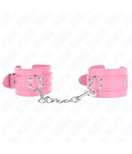 KINK - APPUI-POIGNETS SIMPLES ROSE RÉGLABLE 20-23 CM X 5,5 CM