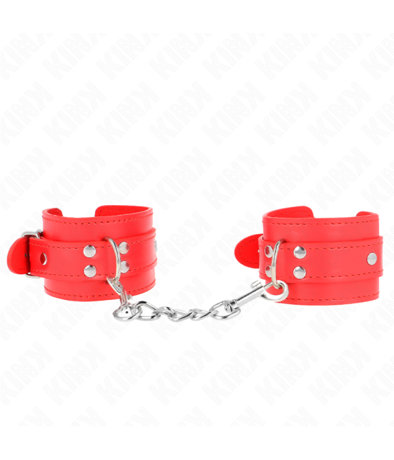 KINK - SIMPLE WRIST RESTRAINTS RED ADJUSTABLE 20-23 CM X 5.5 CM