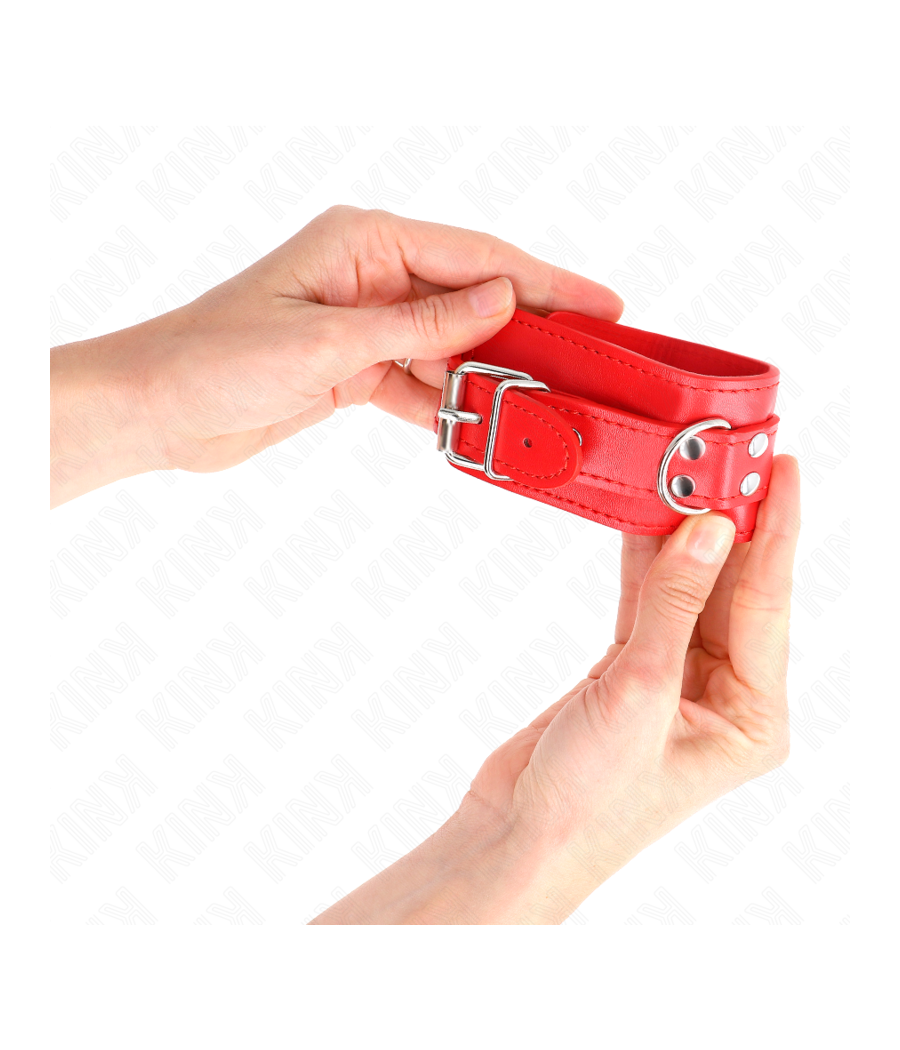 KINK - RESISTENZA DA POLSO SEMPLICE ROSSO REGOLABILE 20-23 CM X 5,5 CM