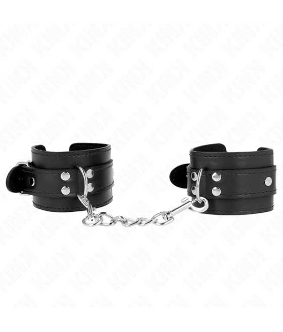 KINK - APPUI-POIGNET SIMPLE NOIR AJUSTABLE 20-23 CM X 5,5 CM