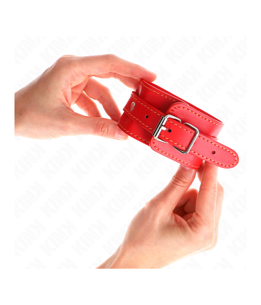 KINK - RESISTENZA DA POLSO SOTTILE ROSSO REGOLABILE 21-33 CM