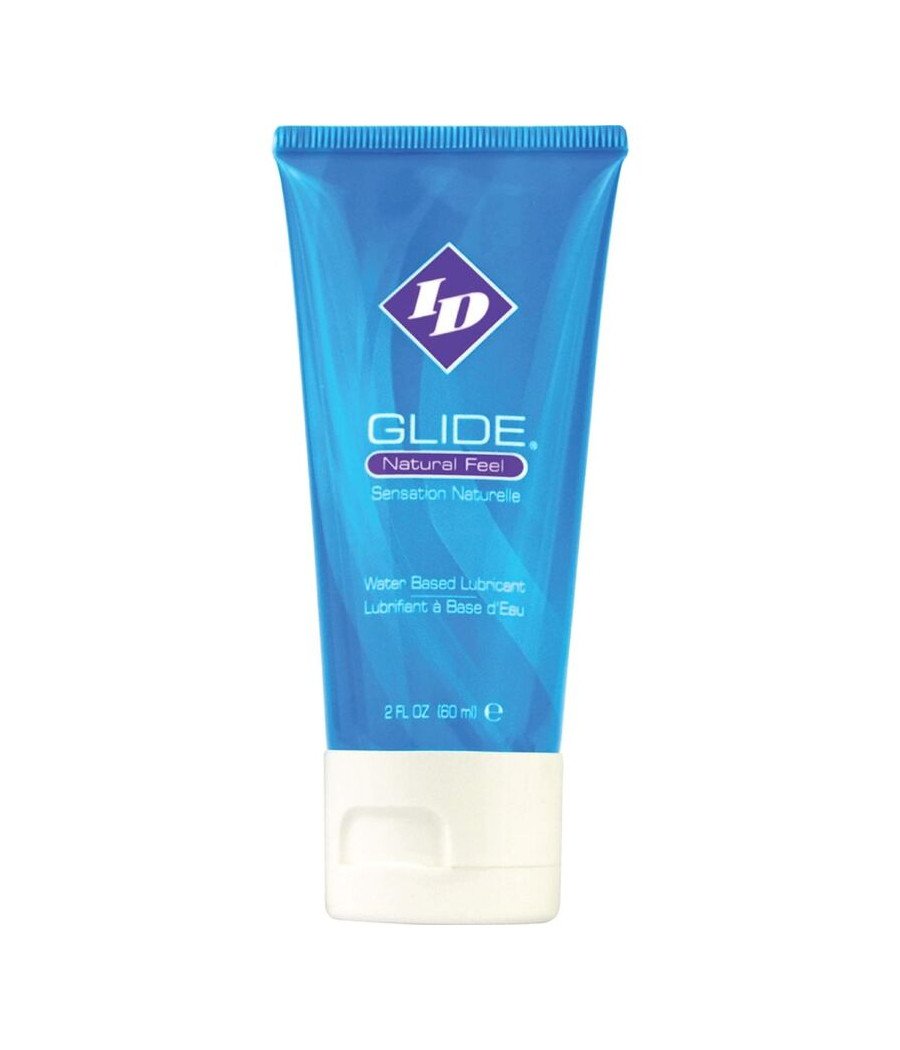 ID GLIDE - LUBRICANTE BASE AGUA ULTRA LONG LASTING TRAVEL TUBE 60 ML