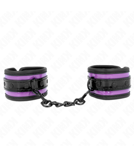 KINK - APPUI-POIGNETS EN NÉOPRÈNE VIOLET CLAIR AJUSTABLE 21-28 CM X 5 CM