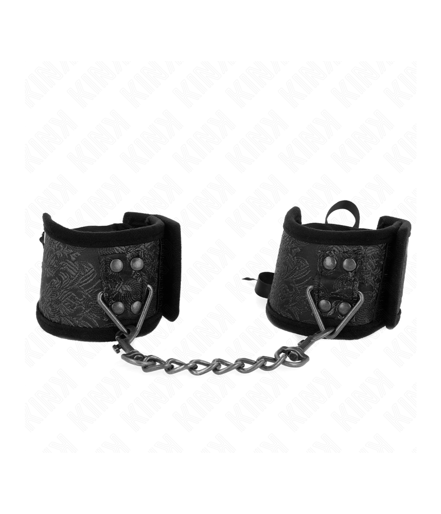 KINK - RESISTENZA DA POLSO SCANDALO DETTAGLI IN PIZZO NERO 24,5 CM X 6,5 CM