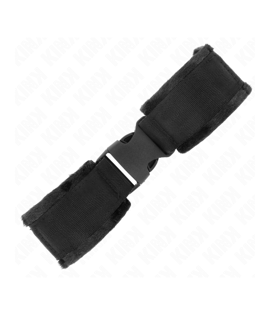 KINK - RETENÇÕES DE PULSO NYLON BIND HOOK&LOOP VERMELHO-PRETO MODELO 1 AJDUSTABLE 25-35 CM X 6 CM