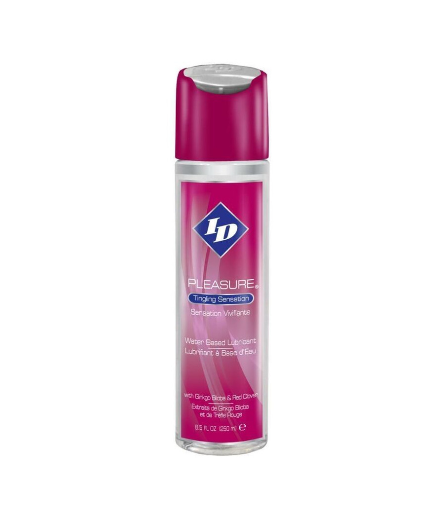 ID PLEASURE - LUBRIFIANT  BASE DEAU SENSATION TINGING 250 ML