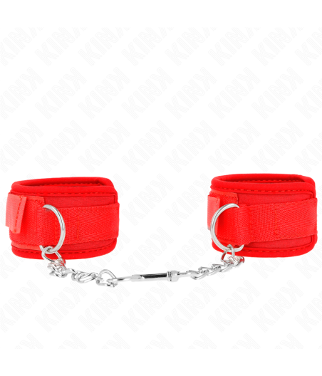 KINK - NEOPRENE WRIST RESTRAINTS RED 42 X 5 CM