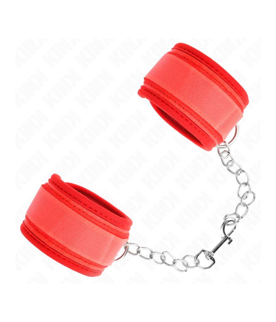 KINK - NEOPRENE WRIST RESTRAINTS RED 42 X 5 CM