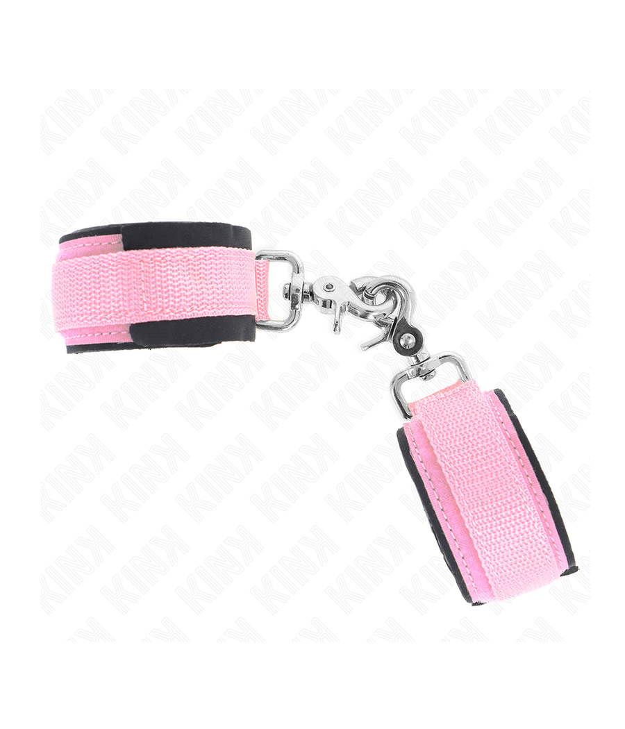 KINK - PUNHOS DE NEOPRENE AJUSTÁVEIS ROSA AJUSTÁVEIS 22-34 CM