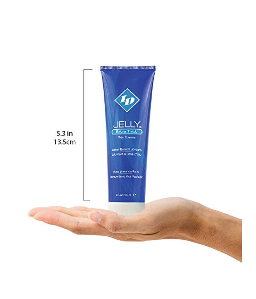 ID JELLY - WATER BASED LUBRICANT EXTRA THICK TRAVEL TUBE 120 ML