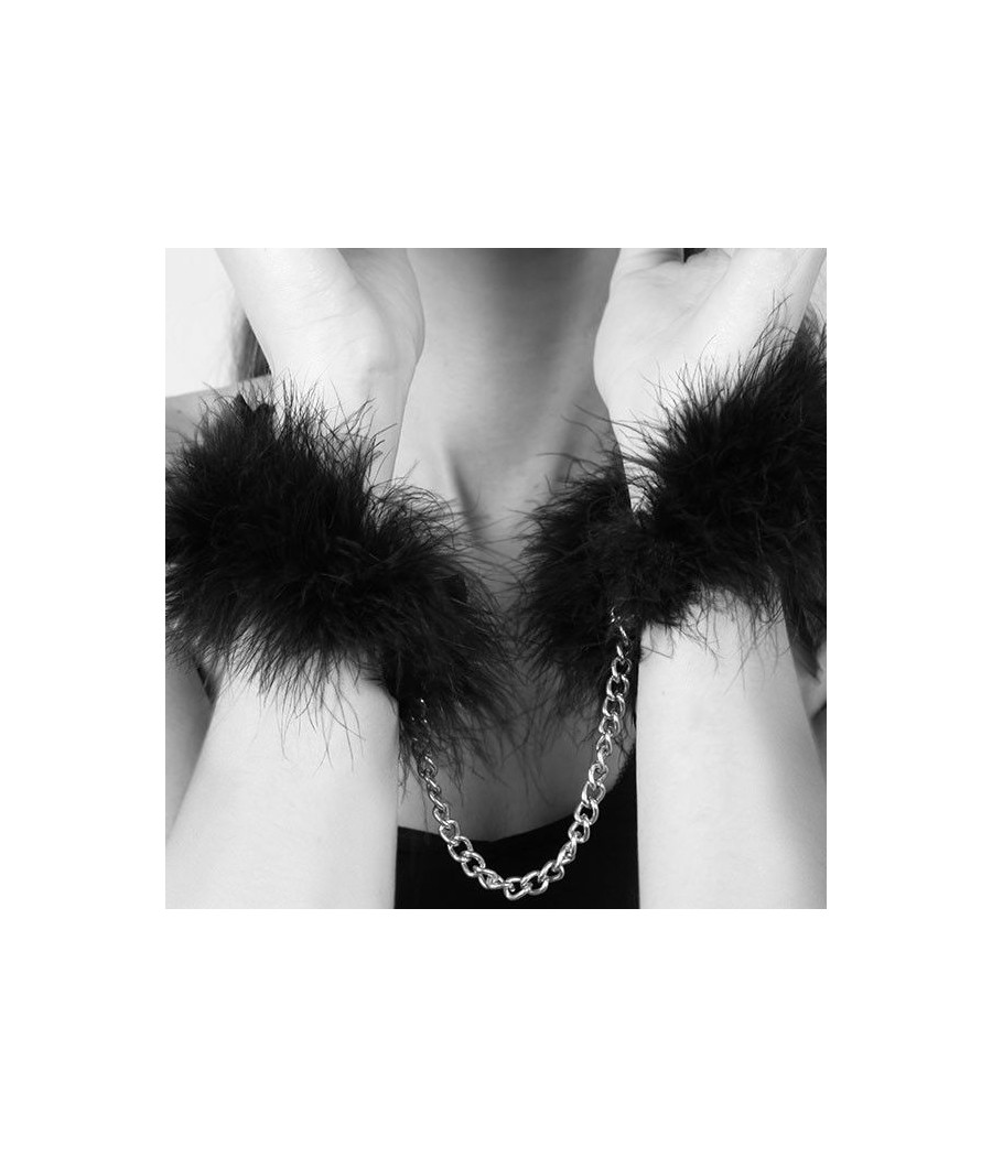 BIJOUX - ZA ZA ZU FEATHER HANDCUFFS