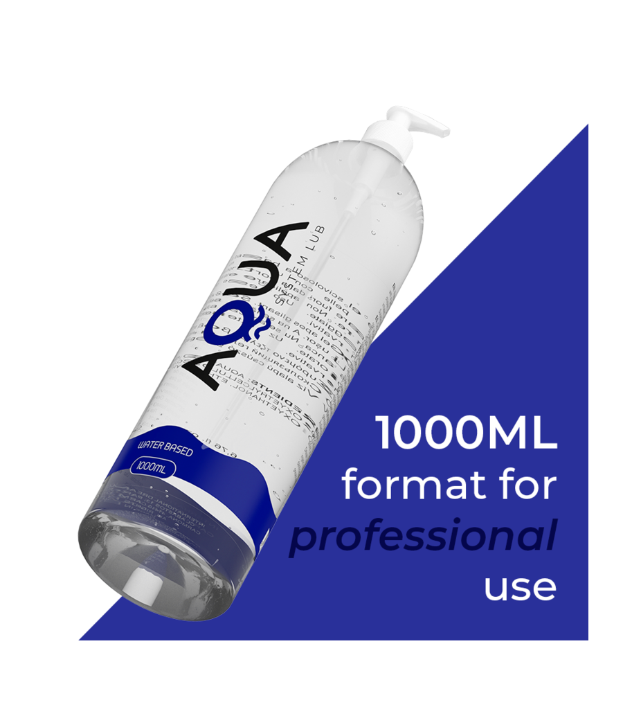 AQUA QUALITY - LUBRICANTE BASE DE AGUA 1000 ML