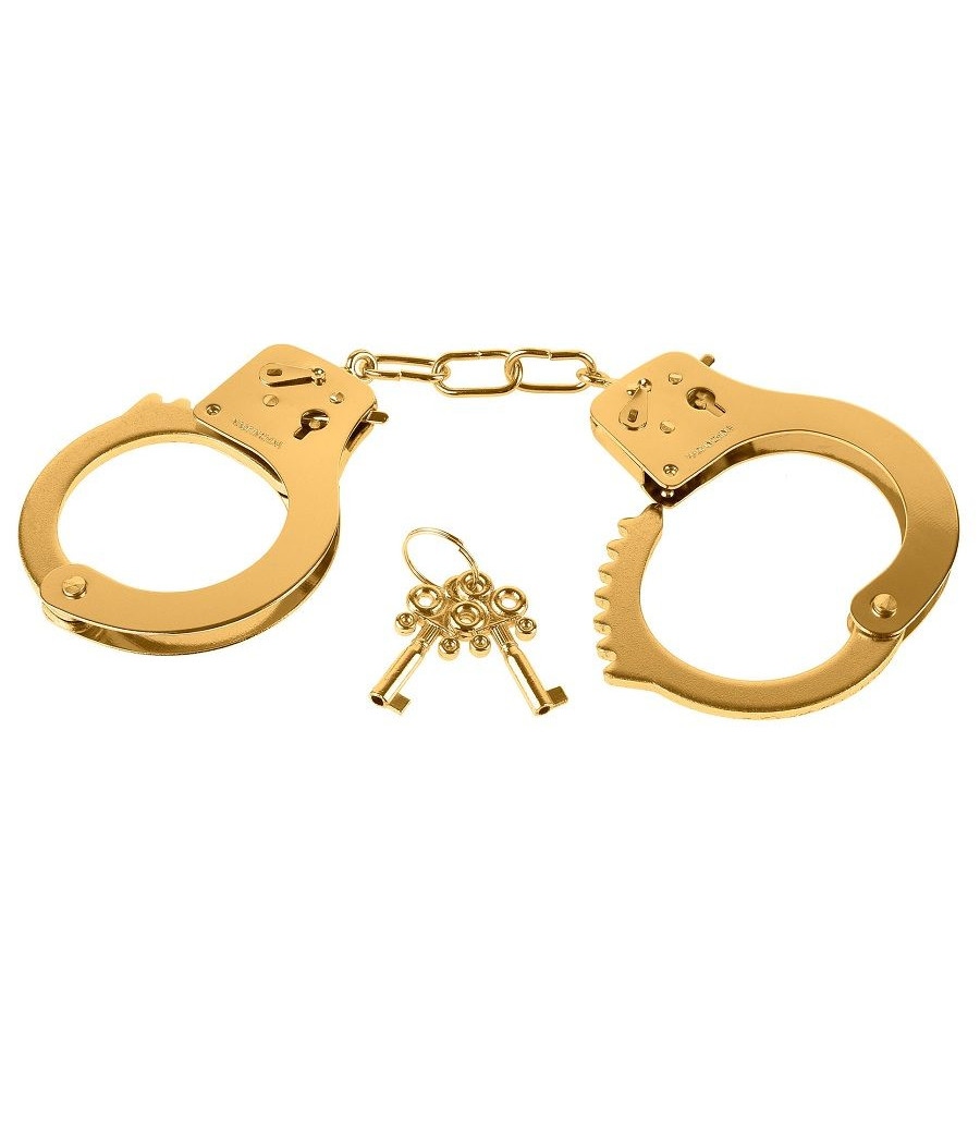 FETISH FANTASY GOLD - METAL CUFFS