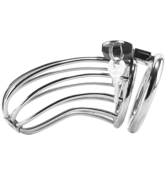 METAL HARD - BIRD CHASTITY RING CAGE
