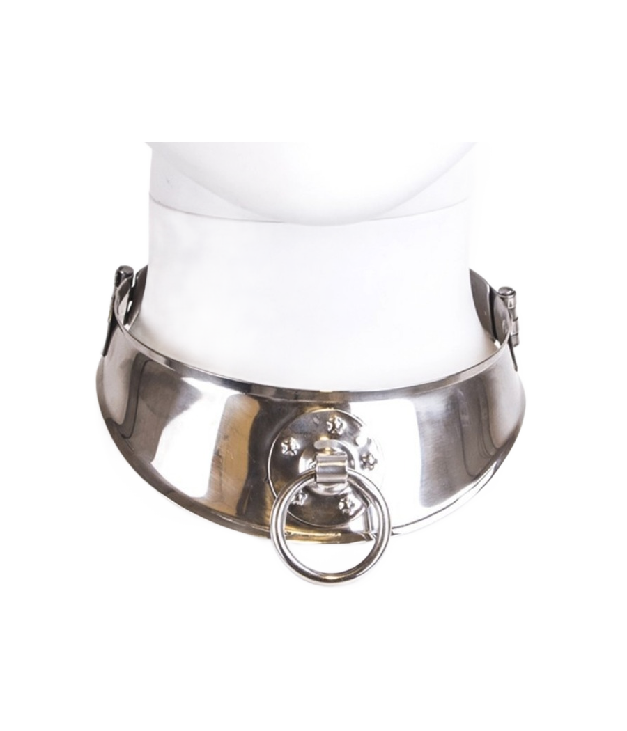 METAL HARD - RÜCKHALTEHALSBAND MIT RING