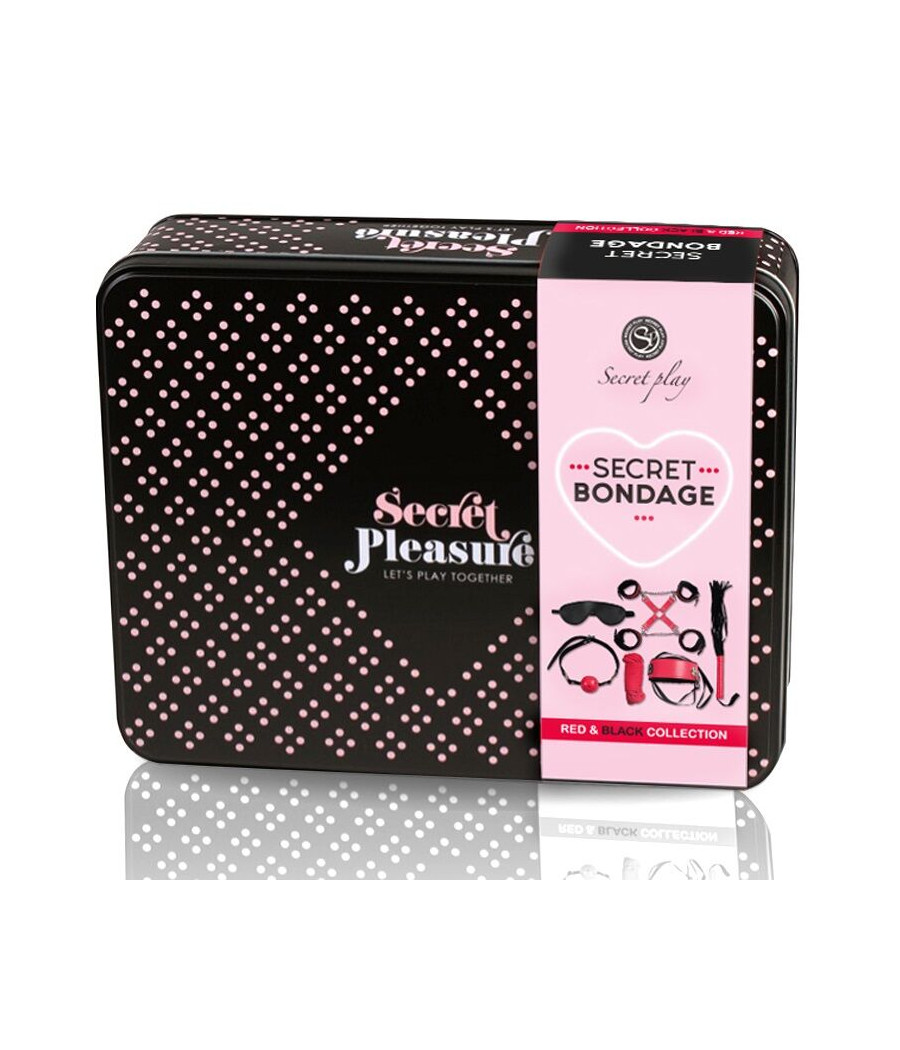 SECRETPLAY - BDSM SET 6 PCS ROUGE COLLECTION