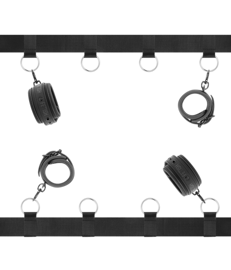 FETISH SUBMISSIVE - LUXURY BED TIES SET WITH NOPRENE LINING