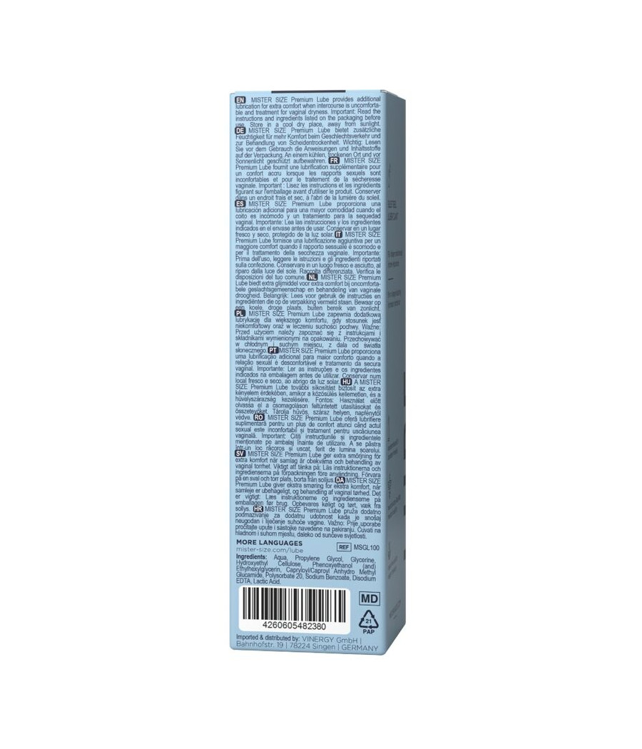 MISTER SIZE - LUBRIFIANT PREMIUM 100 ML