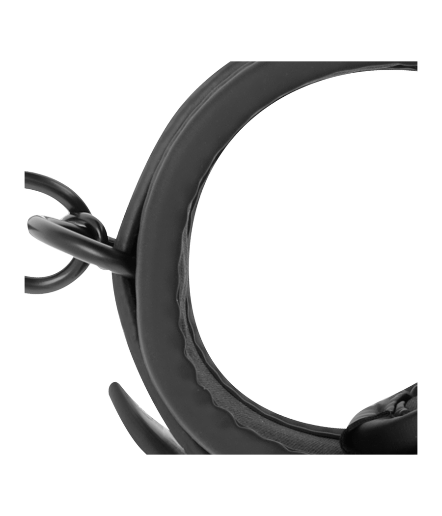 FETISH SUBMISSIVE - POSIZIONE MASTER CON 4 MANETTE RIVESTITE IN NOPRENE