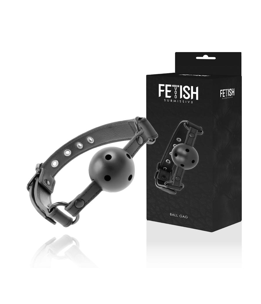 FETISH SUBMISSIVE - MORDAÇA VEGANA RESPIRÁVEL