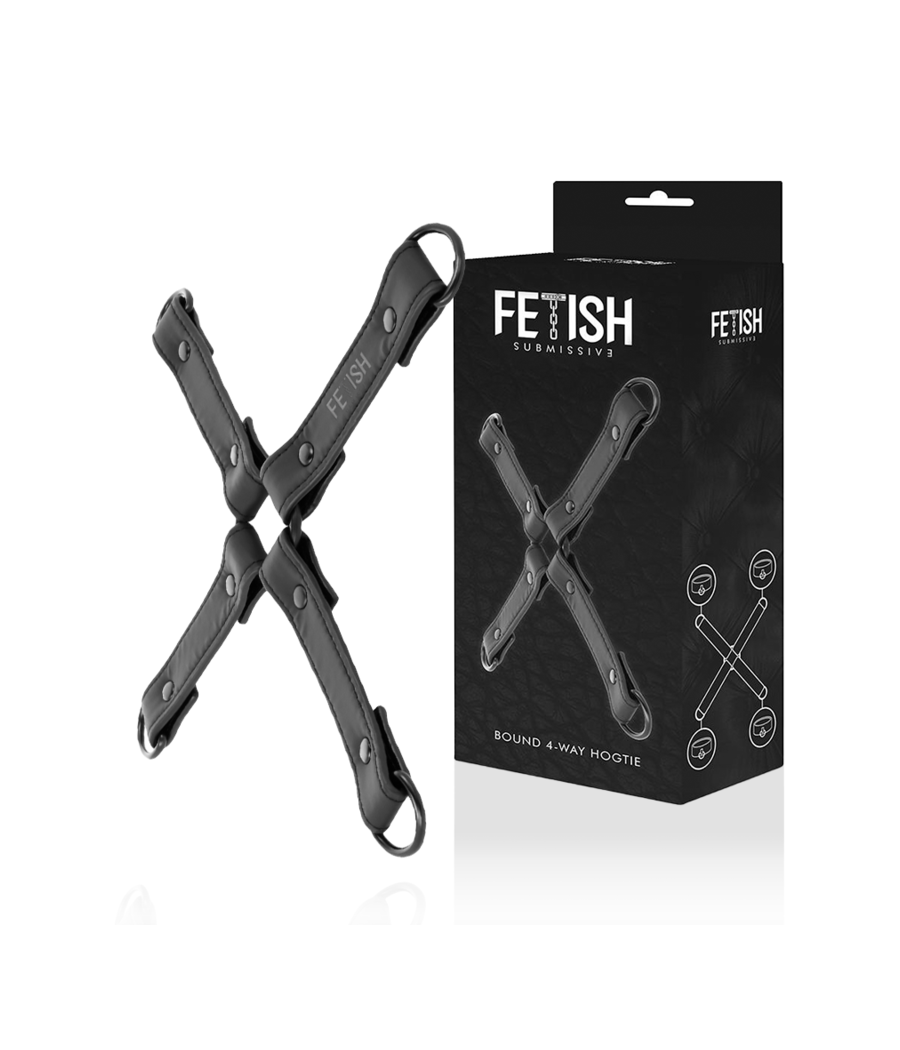 FETISH SUBMISSIVE - VEGAN LEATHER HANDCUFF UNION