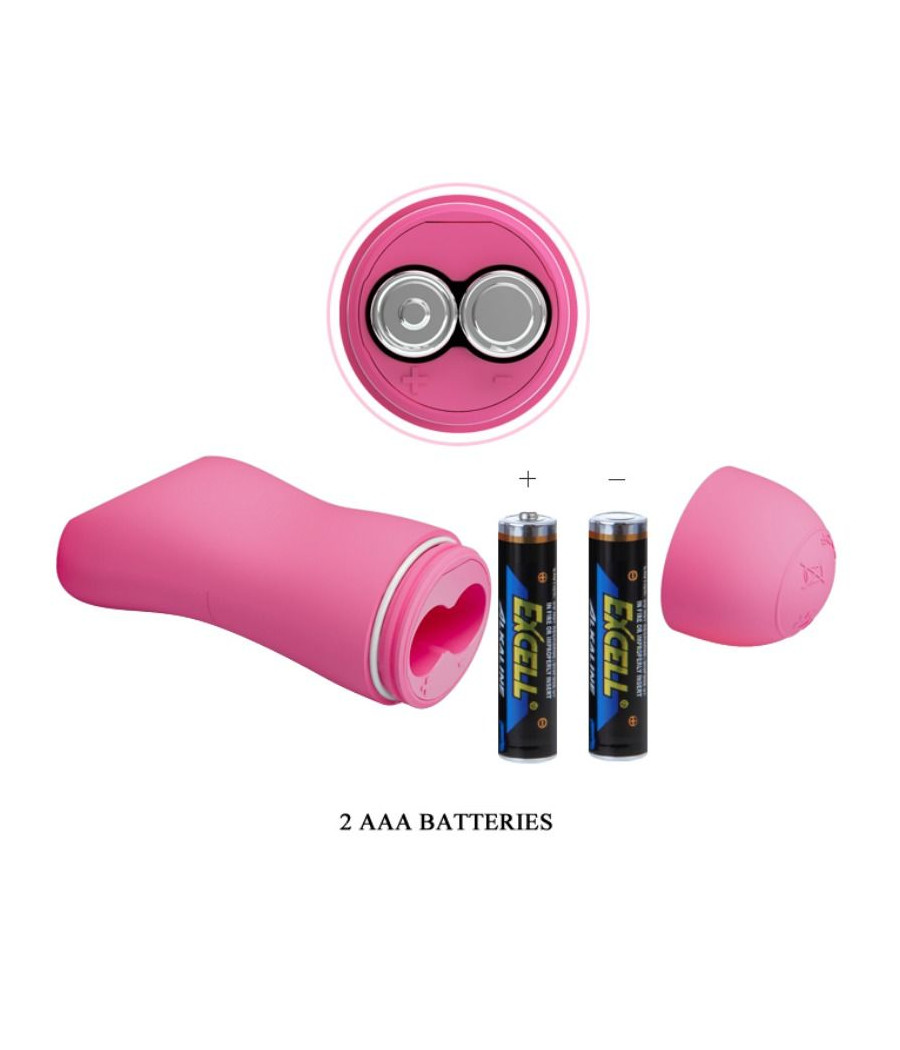 BAILE - PIZZE ROMANTICHE AD ONDE CON VIBRAZIONI ED ELETTROSHOCK FUCSIA