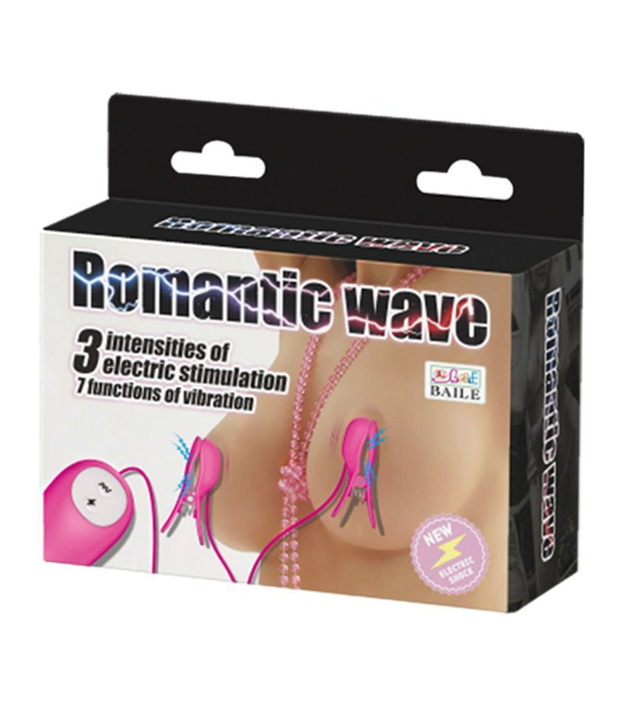 BAILE - PIZZE ROMANTICHE AD ONDE CON VIBRAZIONI ED ELETTROSHOCK FUCSIA