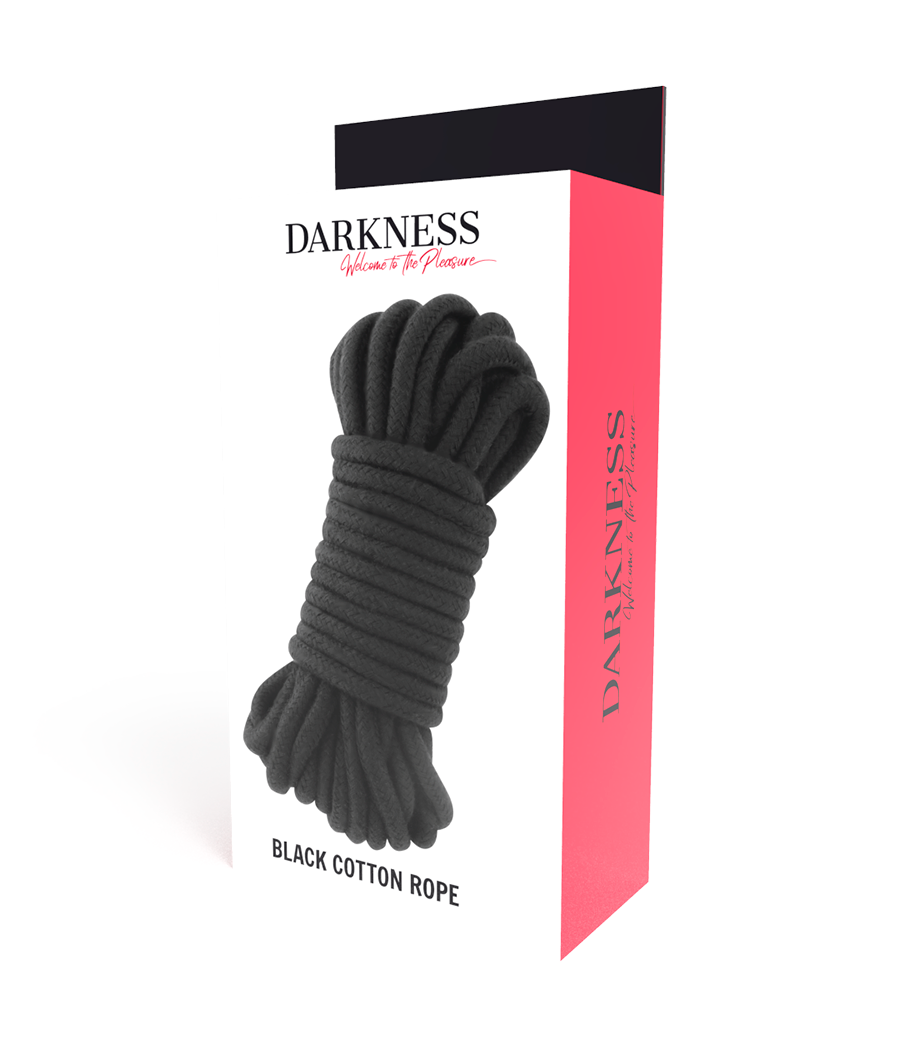 DARKNESS - JAPANISCHES SEIL 5 M SCHWARZ
