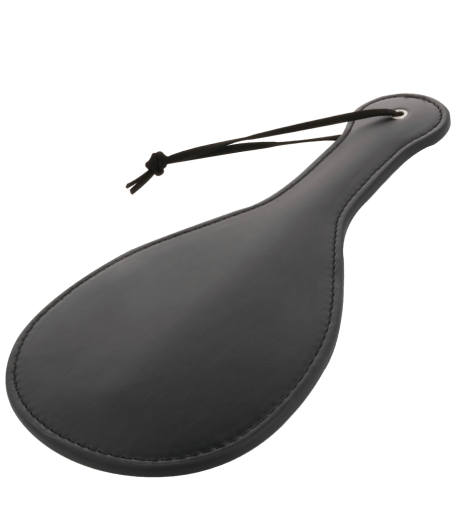 DARKNESS - ROUNDED BLACK FETISH PADDLE