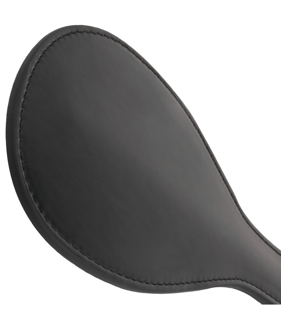 DARKNESS - ROUNDED BLACK FETISH PADDLE