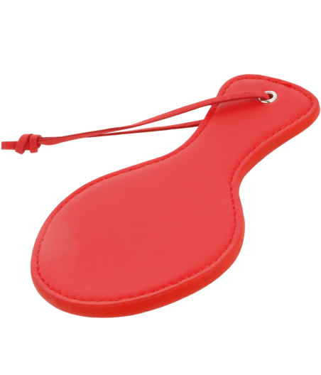 DARKNESS - RED ROUNDED FETISH PADDLE