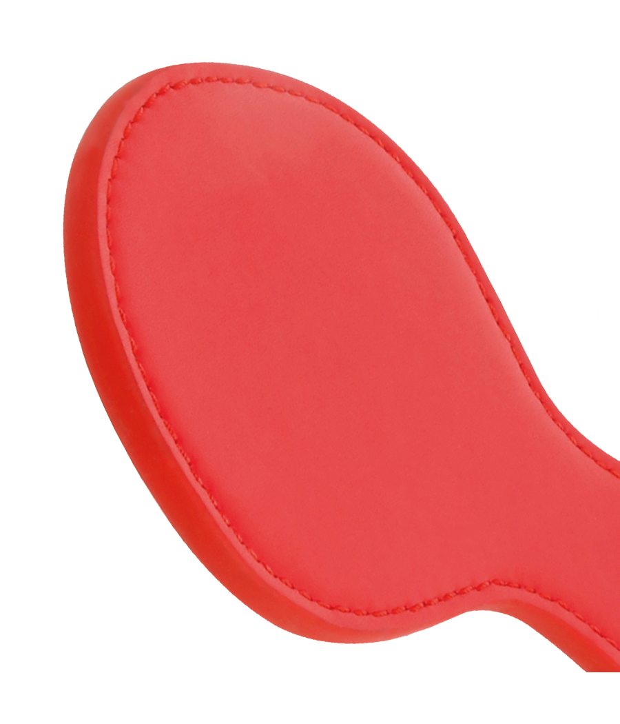 DARKNESS - RED ROUNDED FETISH PADDLE