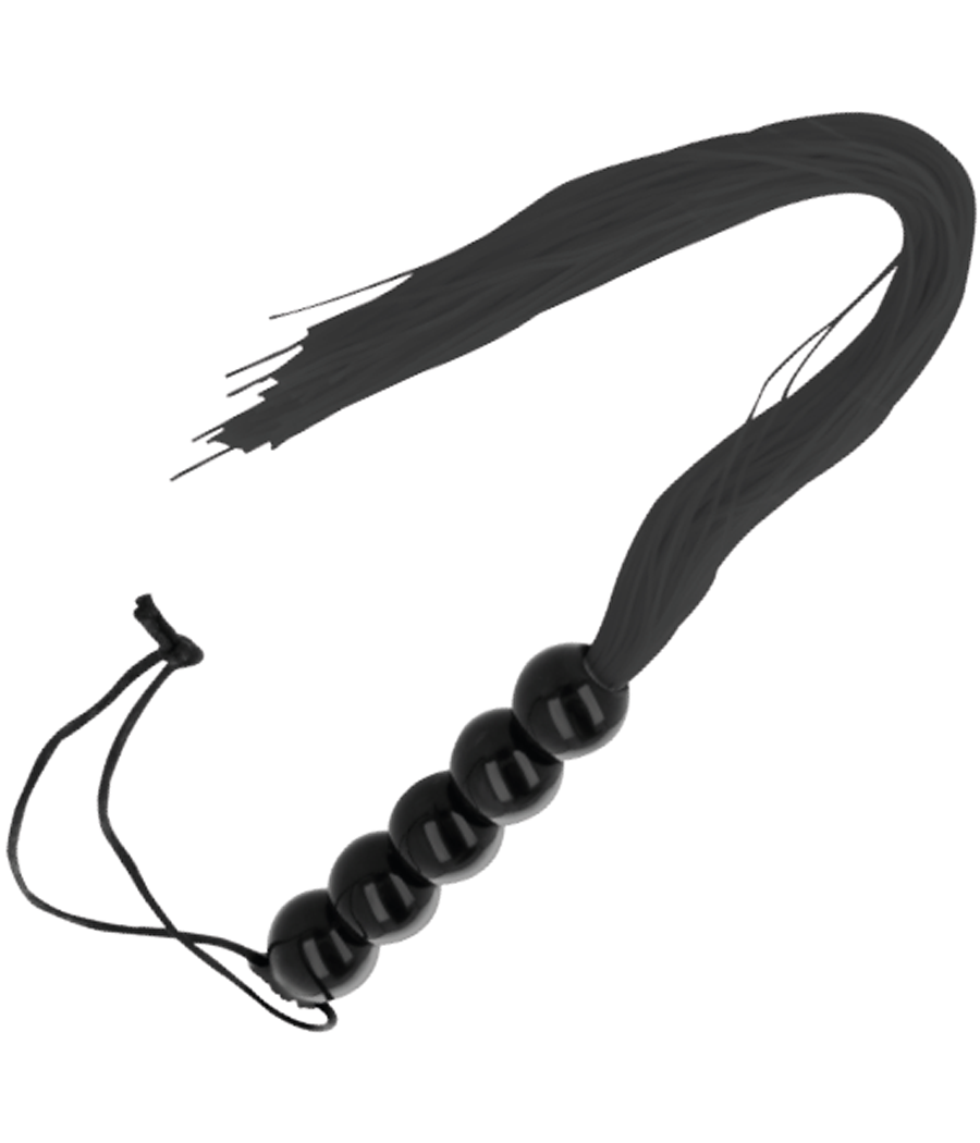 DARKNESS - THIN BLACK BONDAGE WHIP