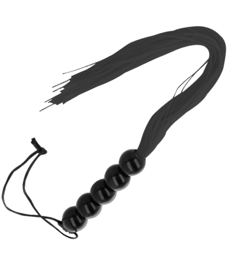 DARKNESS - THIN BLACK BONDAGE WHIP