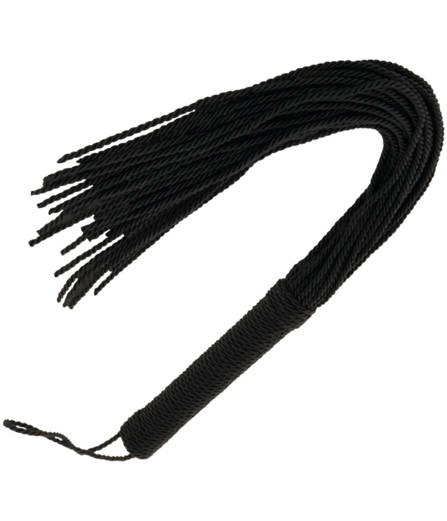 DARKNESS - BLACK BONDAGE WHIP 50CM