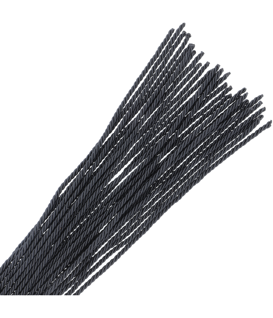 DARKNESS - SCHWARZE BONDAGE-PEISTE 50CM