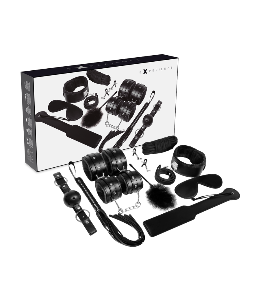EXPERIENCE - BDSM-FETISCH-KIT SCHWARZE SERIE