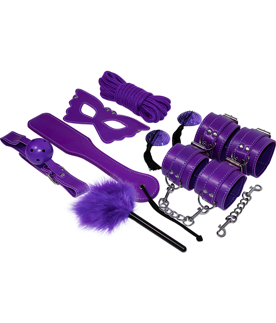 EXPERIENCE - BDSM-FETISCH-KIT LILA SERIE