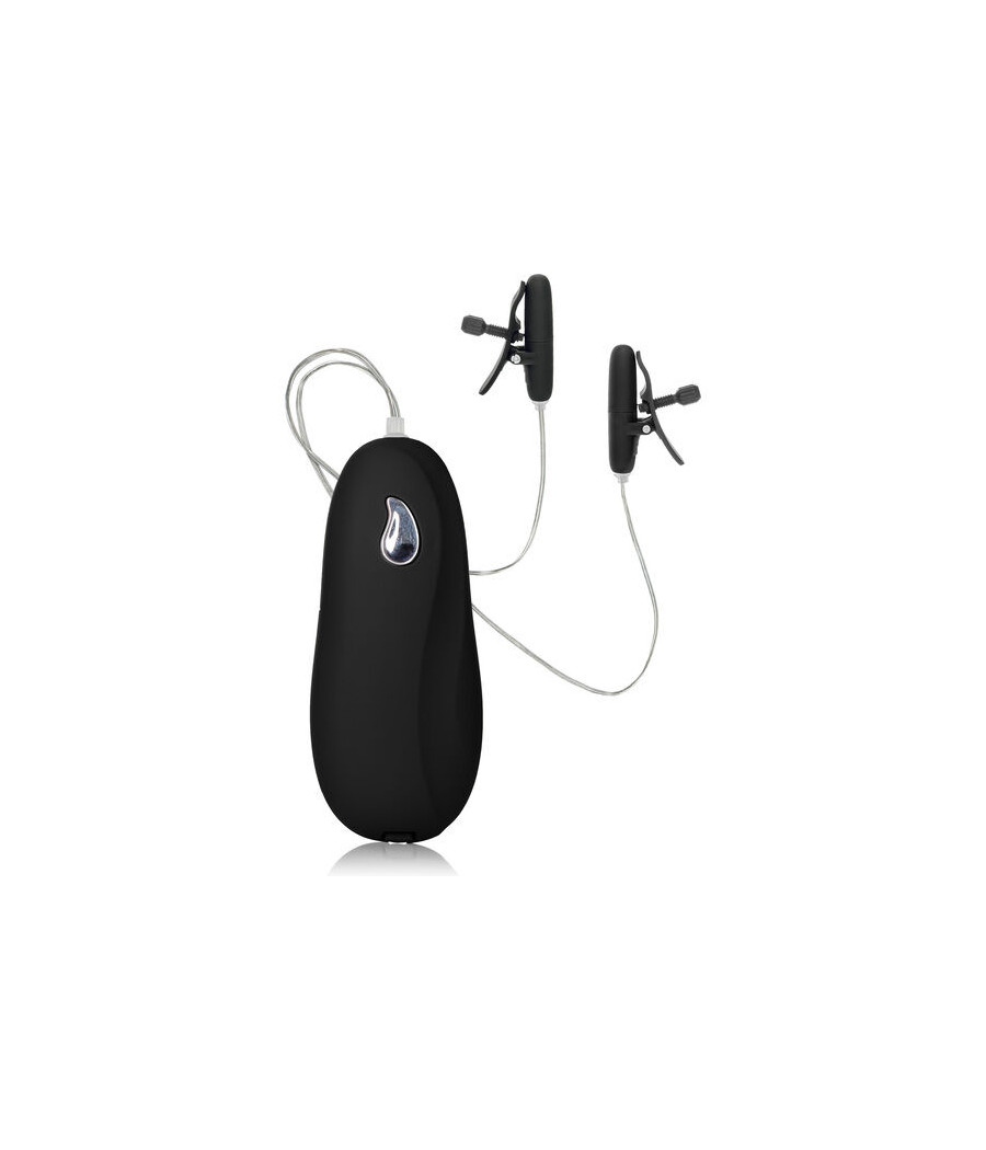 CALEXOTICS - VIBR HEATED NIPPLE TEASERS BLACK