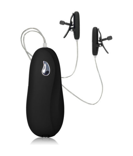 CALEXOTICS - VIBR HEATED NIPPLE TEASERS BLACK