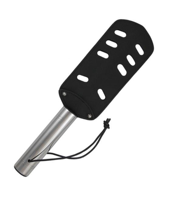 METAL HARD - PAGAIA ORIGINALE IN CUOIO E METALLO - CON FORI