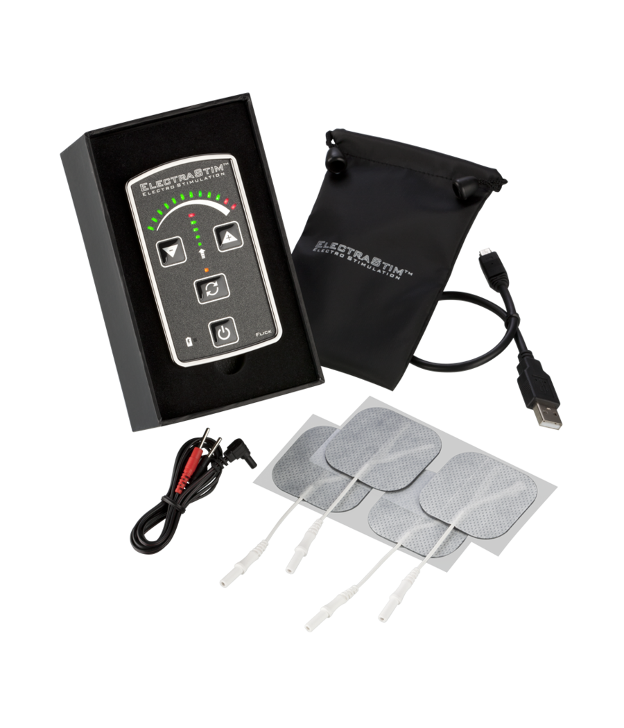 ELECTRASTIM - PACK ESTIMULADOR FLICK EM60-E
