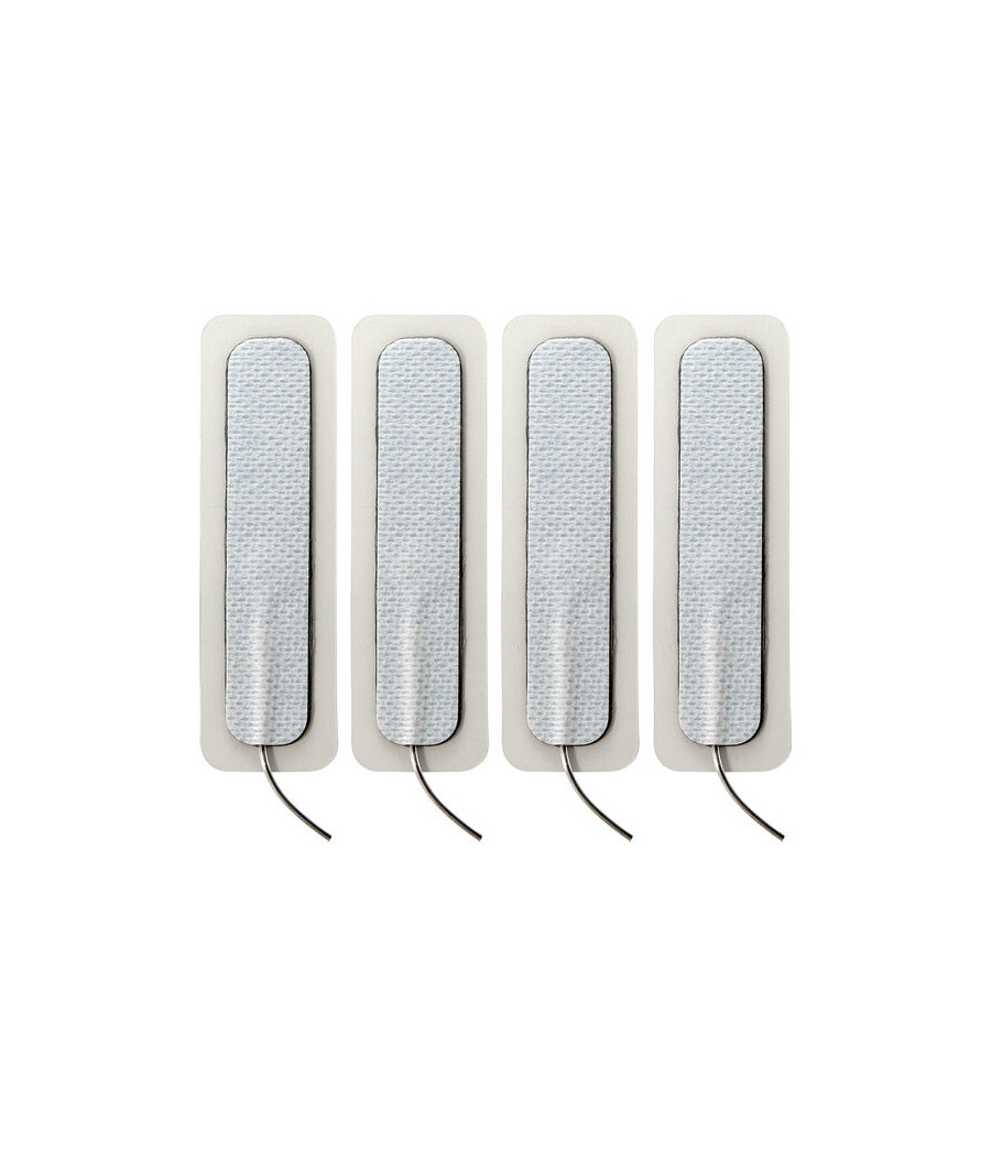 ELECTRASTIM - 4 X LONG SELF ADHESIVE PADS 1.5 CM X 7.5 CM