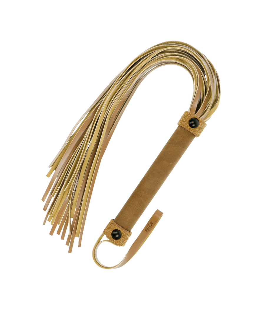 FETISH SUBMISSIVE ORIGEN - VEGAN LEATHER WHIP