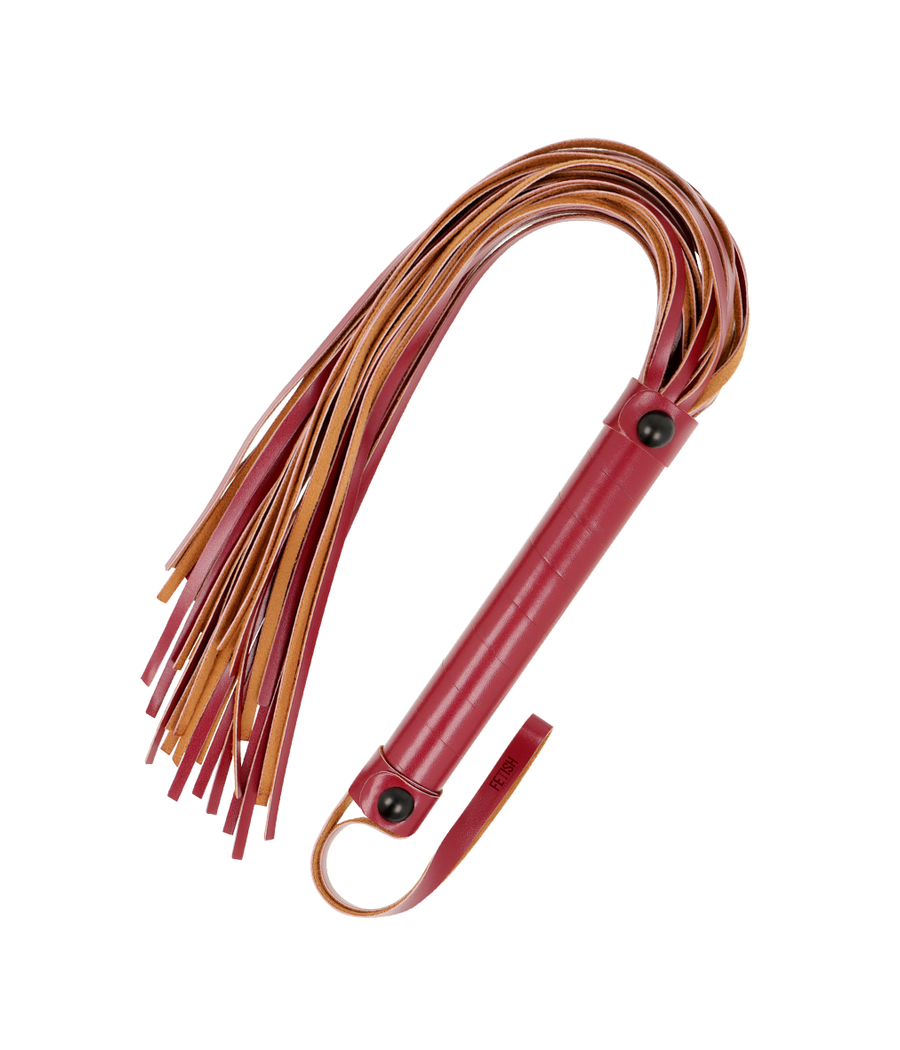 FETISH SUBMISSIVE DARK ROOM - VEGAN LEATHER WHIP