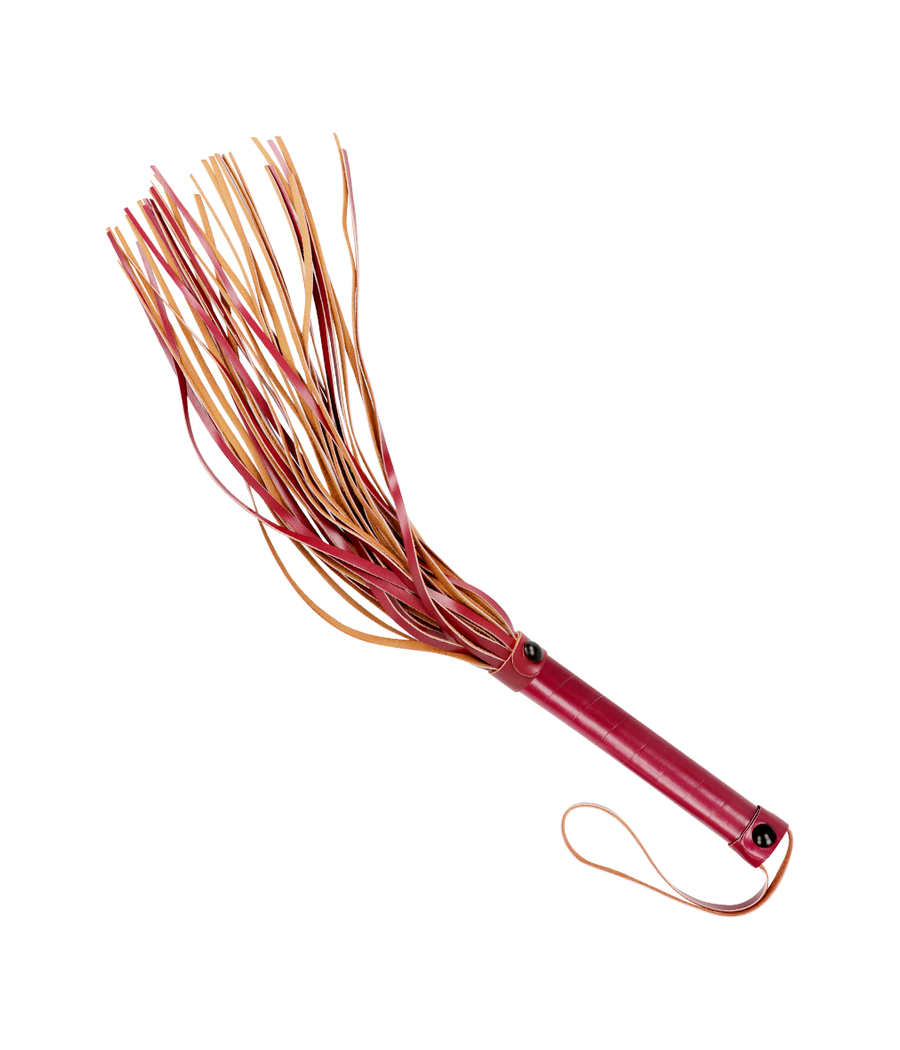 FETISH SUBMISSIVE DARK ROOM - VEGAN LEATHER WHIP