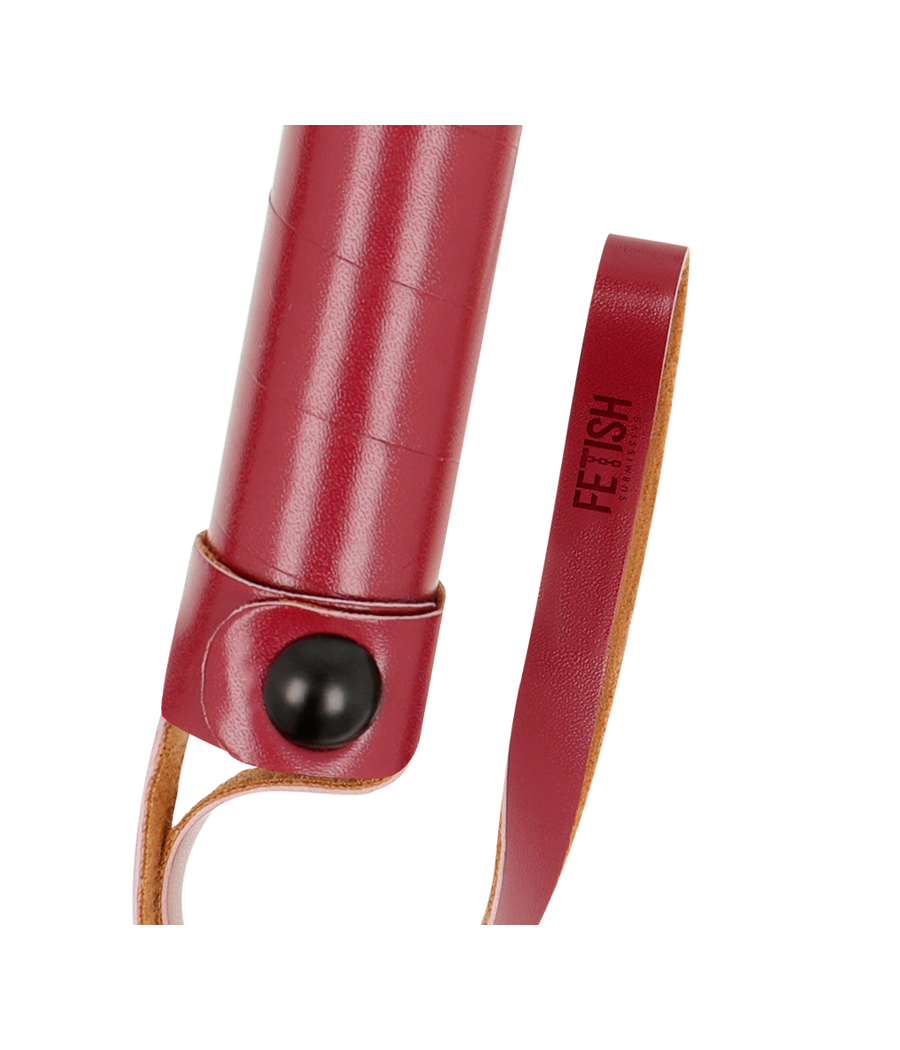 FETISH SUBMISSIVE DARK ROOM - VEGAN LEATHER WHIP